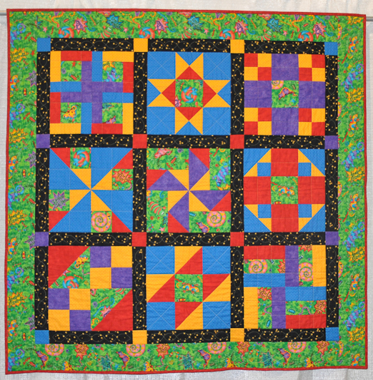 185. Kelly Hildner • Creepy Crawley Quilt
