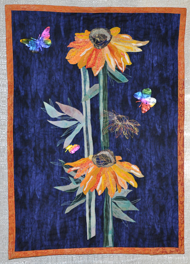 217. Adela Laband • Orange Cornflowers