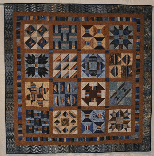 281. Patty Six • Blue & Brown