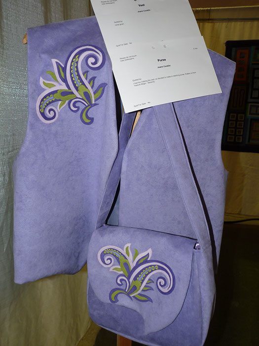 C14 Joann Conklin Vest and Purse