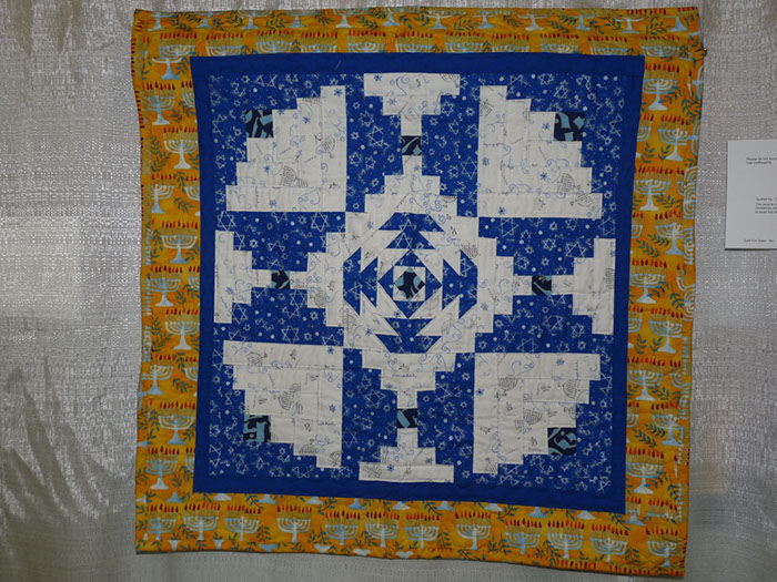 D21a Gretchen Beckert Hanukah Log Cabin