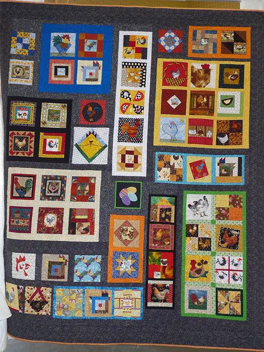 D37 Coastal Quilters Guild Members Darilyn's President Quilt: My Girls