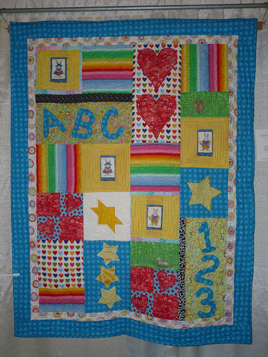 E25a Lou Ann Schlichter Gold Stars & Rainbows
