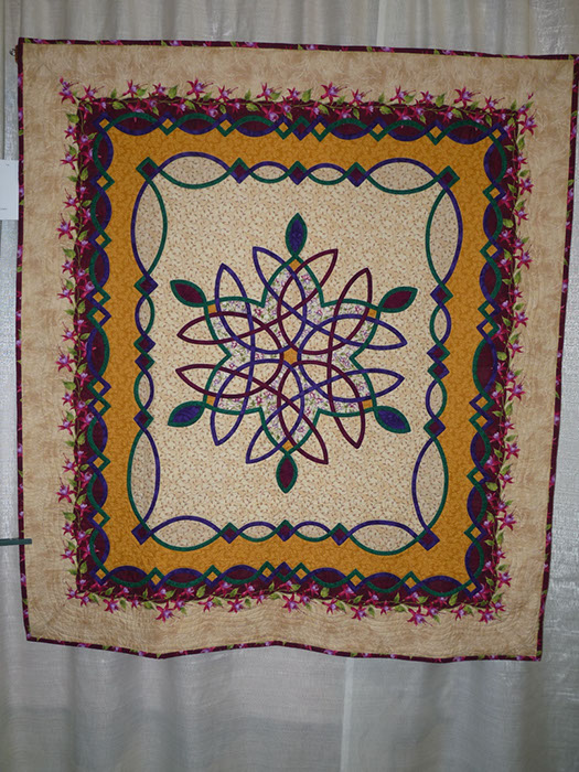 F22 Karen Pickford Celtic 25th Anniversary Quilt 2nd Pl.