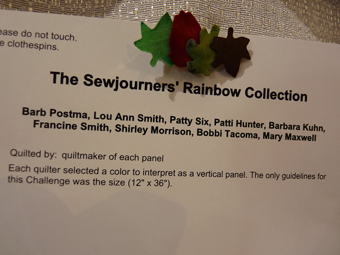 Sewjourners Rainbow Collection